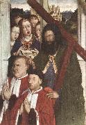 DALMAU, Lluis Altarpiece of the Councillors (detail) fg oil